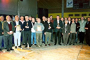 Siegerherung der Herren/Mannschaften am 17. Oktober 2002
